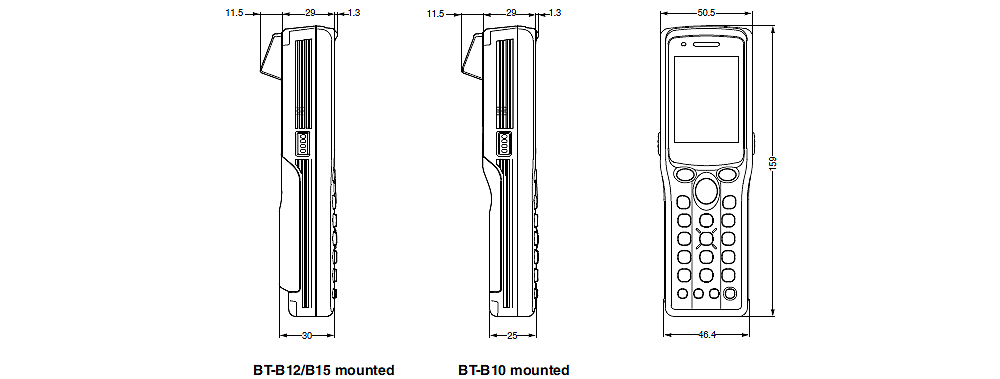 BT-1500series Dimension
