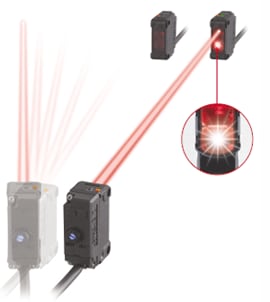 对准指示灯的出现使长距离传感器的光轴对准变得非常简便。