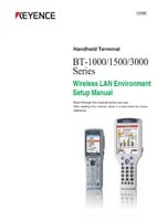 BT-1000/1500/3000 系列 无线LAN环境设定手册 (英语)