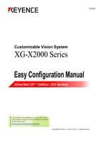 XG-X2000 系列 便捷设定手册 EtherNet/IP篇(KV系列)
